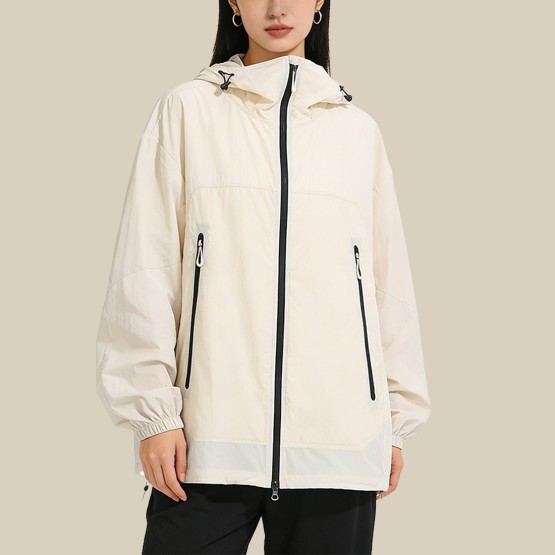 Breathable UV-protective thin jacket