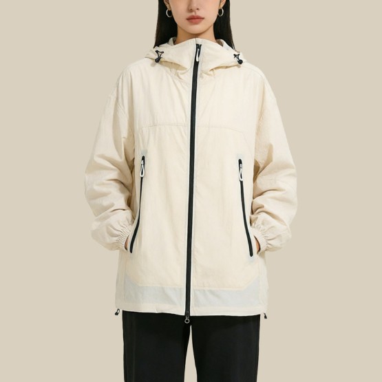 Breathable UV-protective thin jacket