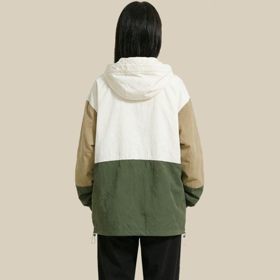 Stylish Color-block Sun Protection Jacket