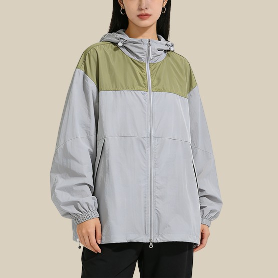 Cooling and lightweight sun protection jacket