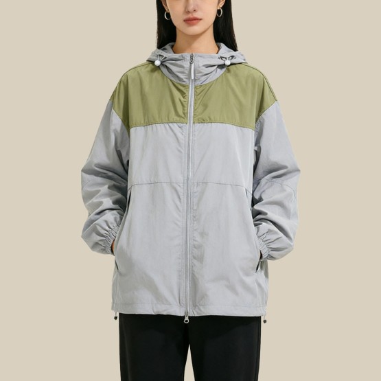 Cooling and lightweight sun protection jacket