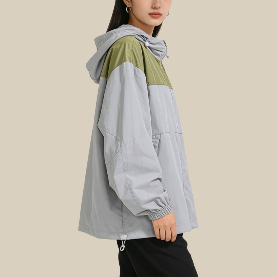 Cooling and lightweight sun protection jacket