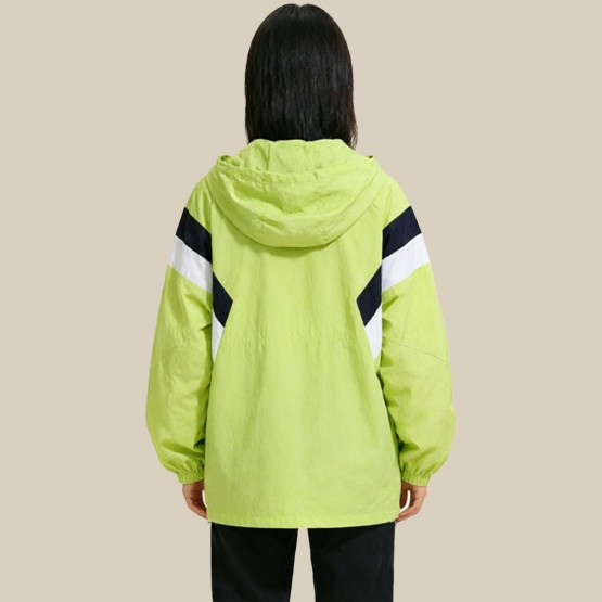 Green Lightweight outdoor sun protection jacket