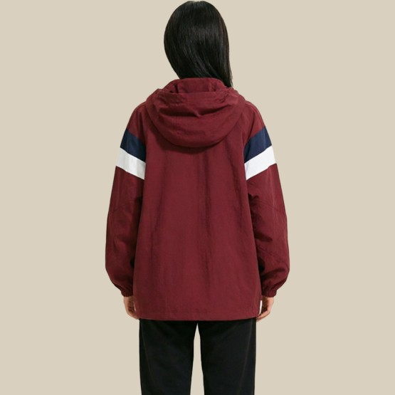 Red Lightweight outdoor sun protection jacket