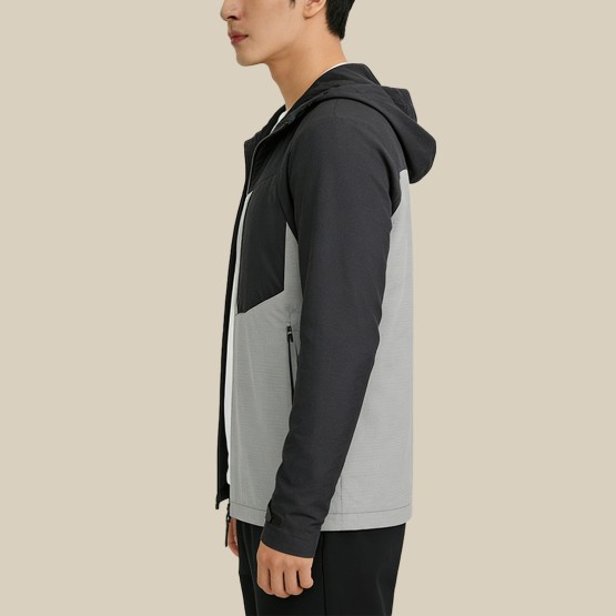 Waterproof Breathable and Sun-Protective Jacket with Zipper