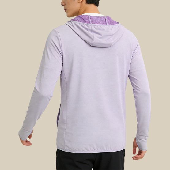 Loose-Fit Lightweight Zip-Up Sun Protection Jacket