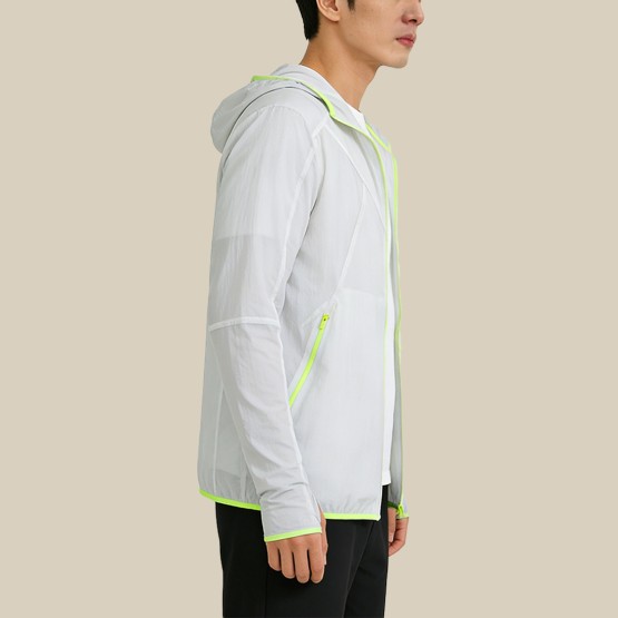 Reflective Slim-Fit UV-Protective Sun Shirt