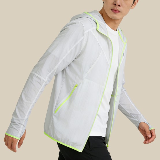Reflective Slim-Fit UV-Protective Sun Shirt