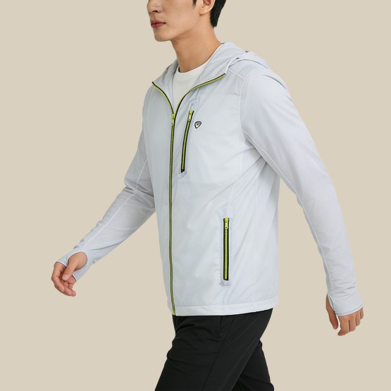 High-Quality Men's Reflective Sun Protection Jacket