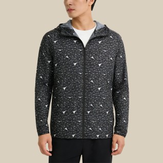 Classic Zip-Up Stand-Collar Sun Protection Jacket