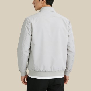 Polyester Stand-Collar Full-Zip Sun Protection Jacket