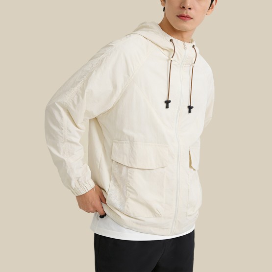 Men's Long-Sleeve Zip-Up Sun Protection Jacket