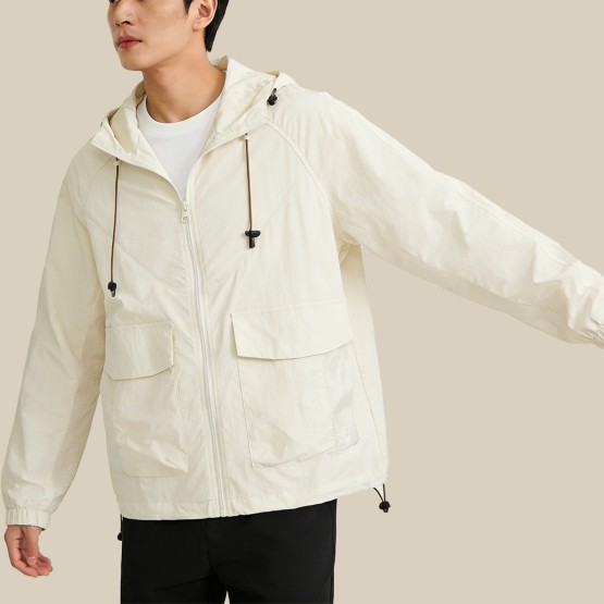 Men's Long-Sleeve Zip-Up Sun Protection Jacket