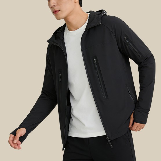 UPF 50 UV-Protective Lightweight Zip-Up Sun Shirt