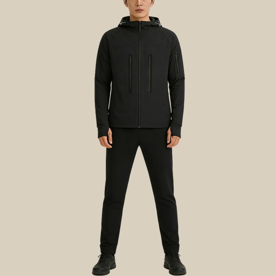 UPF 50 UV-Protective Lightweight Zip-Up Sun Shirt