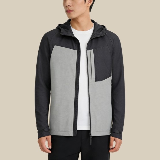 Waterproof Breathable and Sun-Protective Jacket with Zipper