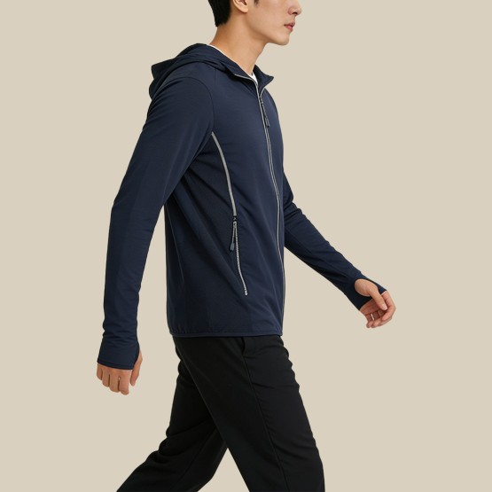 Ice Silk Cooling Lightweight Sun-Protective Jacket