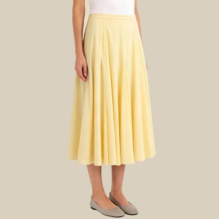New elegant soft and relaxed-style skirt