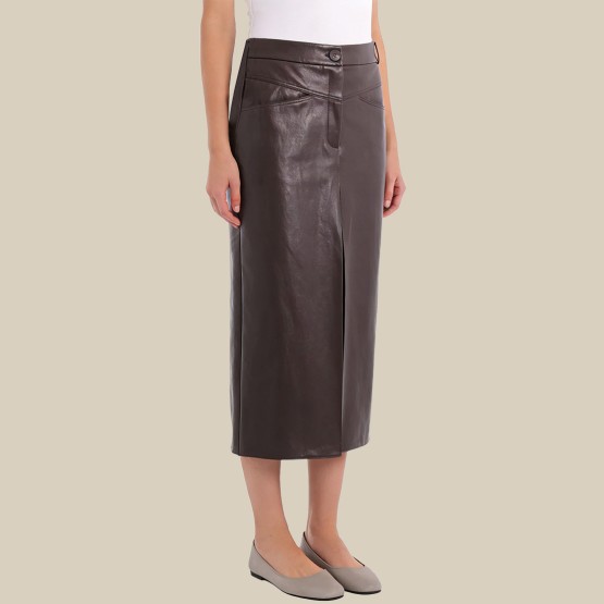 Stylish and elegant slim-fitting straight skirt