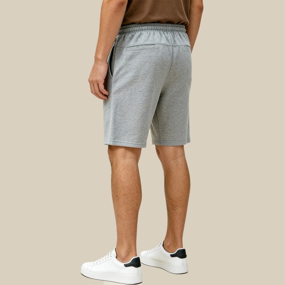 Solid-Color Breathable Oxford Fabric Sports Shorts